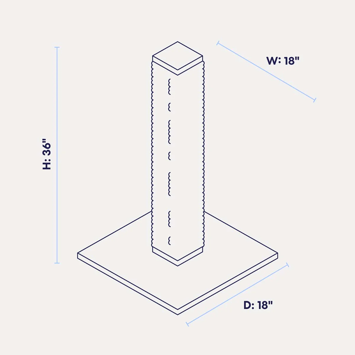 Zip Scratching Post - Image 9